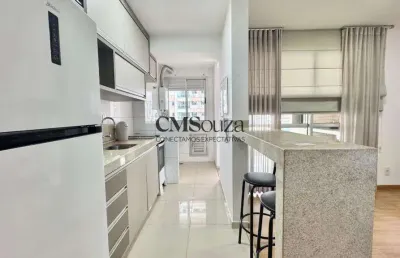 Apartamento mobiliado para alugar em londrina, gleba palhano, com 2 quartos, com 75 m²