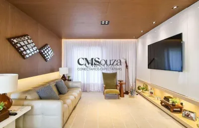 Apartamento à venda em londrina, santa rosa, com 3 suítes, com 245.89 m², casa batlló