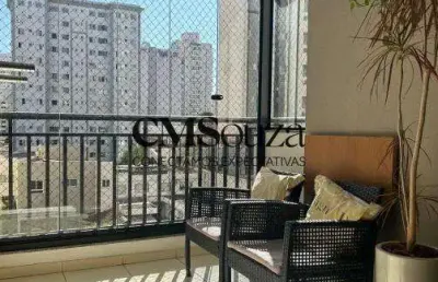 Apartamento à venda em londrina, centro, com 3 quartos, com 74 m², terralis jardin