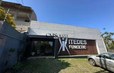 Casa comercial à venda em londrina, jardim presidente, com 375 m² de terreno.