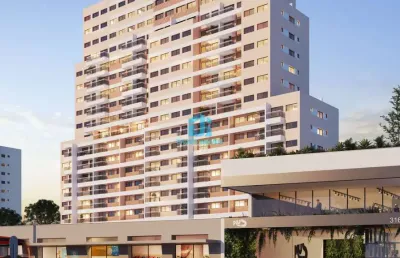 Apartamento com 2 quartos à venda na avenida república argentina, 3165, portão, curitiba, 53 m2 por r$ 459.175