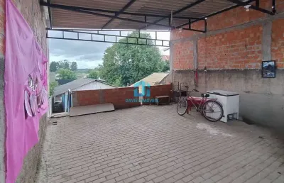 Casa com 2 quartos à venda na rua fridolino grabner, 97, guarituba, piraquara por r$ 190.000