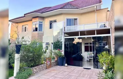 Casa em condomínio fechado com 6 quartos à venda na rua juvenal carvalho, 250, fazendinha, curitiba por r$ 1.150.000