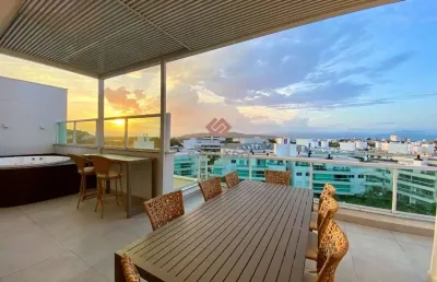 Cobertura com 3 quartos à venda em jurerê, florianópolis , 166 m2 por r$ 3.500.000