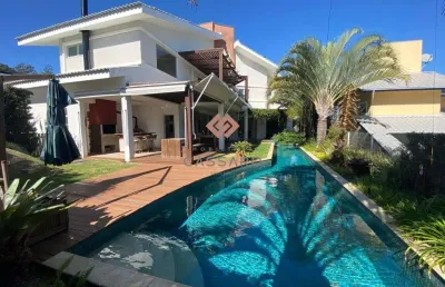 Casa em condomínio fechado com 4 quartos à venda no cacupé, florianópolis , 656 m2 por r$ 7.060.000