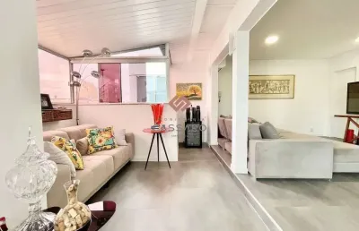 Cobertura com 3 quartos à venda em jurerê internacional, florianópolis , 159 m2 por r$ 1.790.000