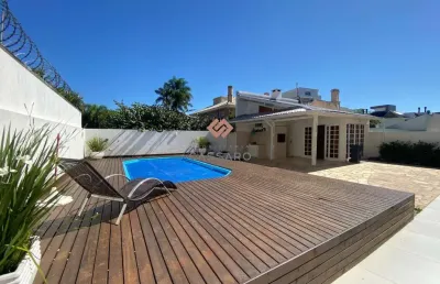 Casa com 5 quartos à venda em jurerê internacional, florianópolis , 272 m2 por r$ 6.500.000