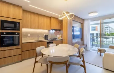 Apartamento com 3 quartos à venda em jurerê, florianópolis , 103 m2 por r$ 3.300.000