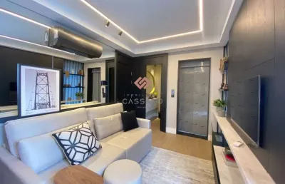 Apartamento com 1 quarto à venda em jurerê, florianópolis , 50 m2 por r$ 1.632.000