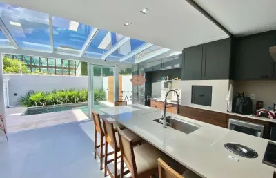 Casa com 4 quartos à venda em jurerê, florianópolis , 193 m2 por r$ 3.500.000