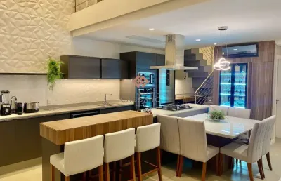 Apartamento com 3 quartos à venda em jurerê, florianópolis , 135 m2 por r$ 3.200.000