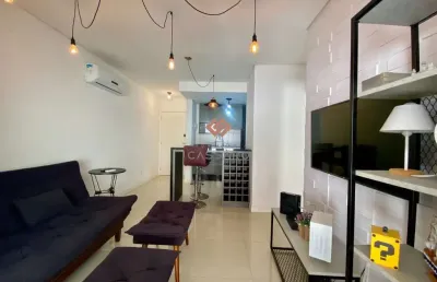 Apartamento com 1 quarto à venda em jurerê, florianópolis , 49 m2 por r$ 860.000