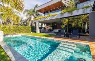 Casa com 4 quartos à venda em jurerê internacional, florianópolis , 564 m2 por r$ 13.990.000