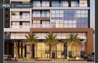 Muv residence - studio à venda, 20 m² por r$ r$ 269.990,00 - centro - curitiba/pr