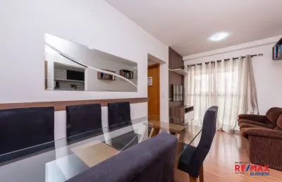 Apartamento a venda no new residence no capão raso, andar baixo, 2 quartos com suíte em condomínio clube