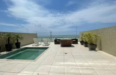 Luxo à beira-mar: apartamento em caiobá com 4 quartos - matinhos/pr