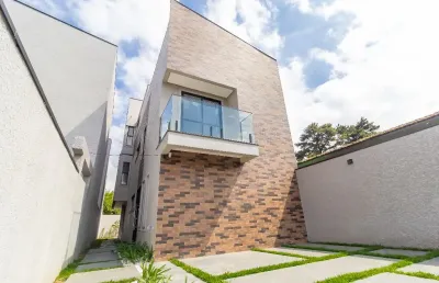 Sobrado novo com 3 quartos no boqueirão - curitiba - pr