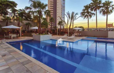 Torre alicante, gleba palhano, andar alto, vista para o lago, sol da manhã, completo em armários.