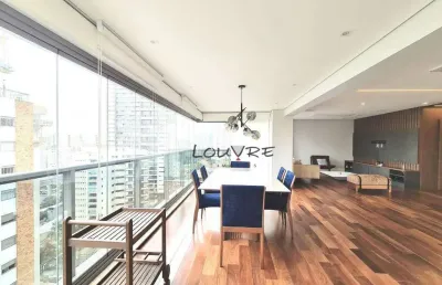 Apartamento à venda, 192 m² por r$ 3.800.000,00 - campo belo - são paulo/sp