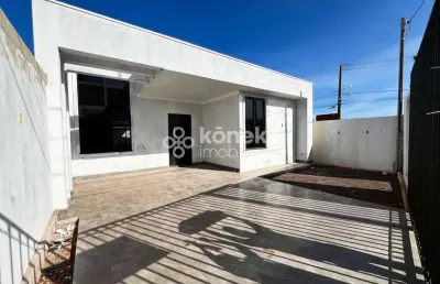 Casa com ampla suíte e 2 quartos no  siena  -  cascavel