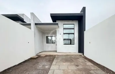 Casa com 1 dormitorio + 1 suíte no florais do paraná  -  cascavel