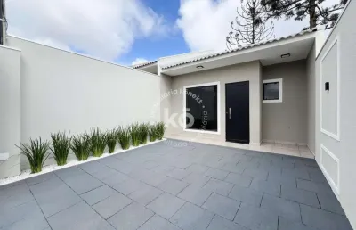 Casas com 3 quartos no recanto dos pássaros  -  cascavel