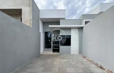 Casa com 1 suíte e 1 dormitório no positano  -  cascavel