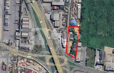Terrenos industriais com saída para br 101 em salseiros, itajaí  tr2