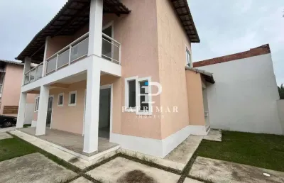 Casa duplex com 2 quartos à venda, 70 m² por r$ 350.000 - itaipuaçu - maricá/rj