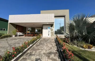 Casa com 3 quartos à venda, 189 m² por r$ 990.000 - cond. alphaville i- inoã - maricá/rj