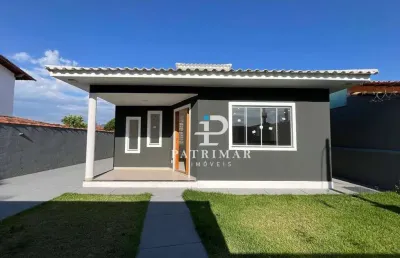 Casa com 3 quartos à venda, 95 m² por r$ 565.000 - jardim atlântico oeste (itaipuaçu) - maricá/rj
