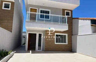 Casa duplex com 4 dormitórios à venda, 180 m² por r$ 650.000 - itaipuaçu - maricá/rj