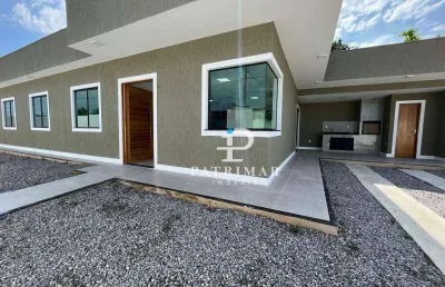 Casa com 3 quartos, suíte e closet à venda, 111 m² por r$ 700.000 - itaipuaçu - maricá/rj