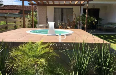 Casa com 3 dormitórios à venda, 200 m² por r$ 450.000,00 - jaconé (ponta negra) - maricá/rj