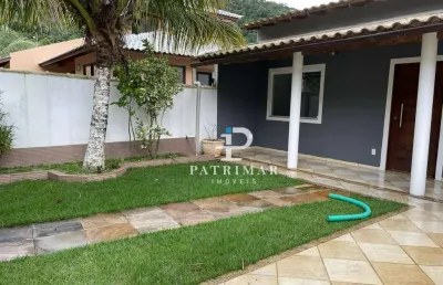 Casa com 2 quartos, área gourmet e piscina à venda, 100 m² por r$ 600.000 - itaipuaçu - maricá/rj