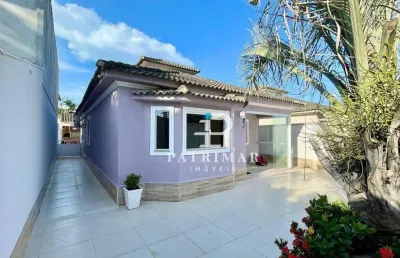 Casa com 3 quartos, área gourmet e piscina à venda, 130 m² por r$ 775.000 - jardim atlântico oeste (itaipuaçu) - maricá/rj