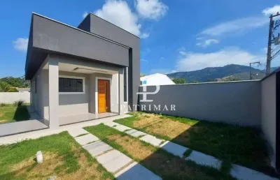 Casa com 2 quartos à venda, 70 m² por r$ 389.000 - são josé do imbassaí - maricá/rj