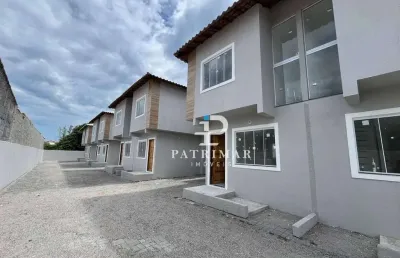 Casa com 2 quartos à venda, 80 m² por r$ 310.000 - jardim atlântico leste - maricá/rj