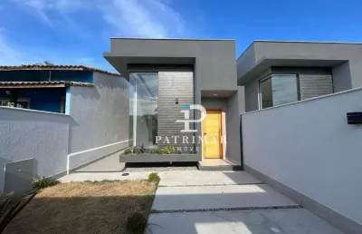 Casa com 3 quartos à venda, 105 m² por r$ 650.000 - jardim atlântico leste - maricá/rj