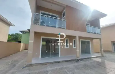 Casa com 2 dormitórios à venda, 75 m² por r$ 325.000,00 - itapeba - maricá/rj