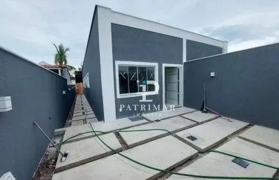 Casa com 3 quartos, suíte e área gourmet à venda, 91 m² por r$ 580.000 - itaipuaçu - maricá/rj
