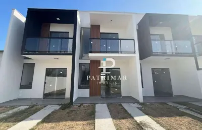 Casa duplex com 2 quartos à venda, 89 m² por r$ 399.000 - são josé do imbassaí - maricá/rj