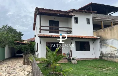 Casa duplex com 3 quartos, suíte e closet à venda, 313 m² por r$ 710.000 - jardim atlântico leste (itaipuaçu) - maricá/rj