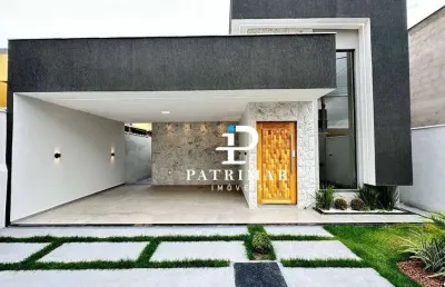 Casa com 3 quartos, suíte e piscina  à venda, 141 m² por r$ 899.000 - itaipuaçu - maricá/rj
