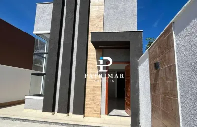 Casa com 3 quartos à venda, 93 m² por r$ 525.000 - jardim atlântico central (itaipuaçu) - maricá/rj