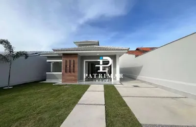Casa com 3 quartos, área gourmet e piscina à venda, 132 m² por r$ 850.000 - jardim atlântico leste (itaipuaçu) - maricá/rj