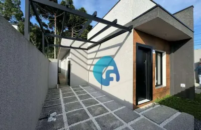 Casa com 3 dormitórios à venda, 70 m² por r$ 488.990,00 - colônia rio grande - são josé dos pinhais/pr