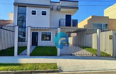Sobrado com 3 dormitórios à venda, 116 m² por r$ 859.500,00 - cruzeiro - são josé dos pinhais/pr