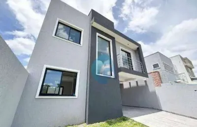 Sobrado à venda, 109 m² por r$ 695.000,00 - santa felicidade - curitiba/pr