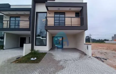 Sobrado com 3 dormitórios à venda, 145 m² por r$ 980.000,00 - costeira - são josé dos pinhais/pr